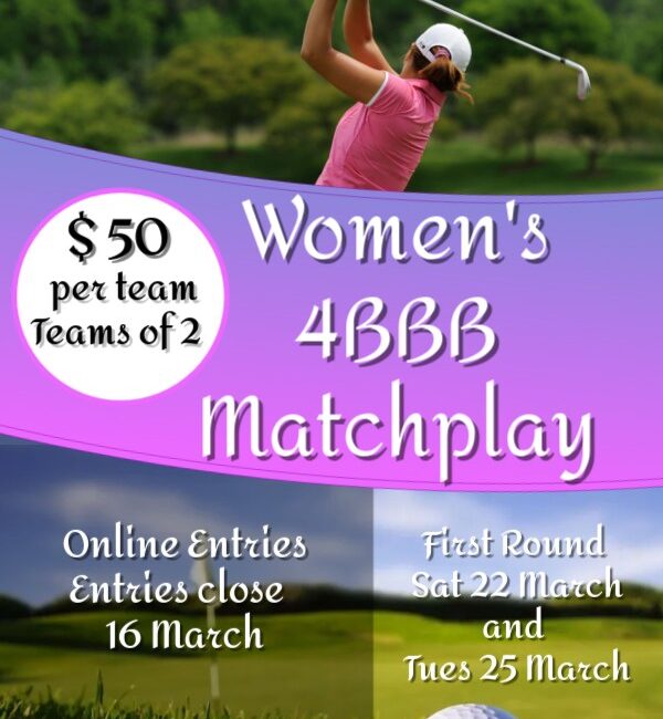 2025 Women's 4BBB Matchplay Championships