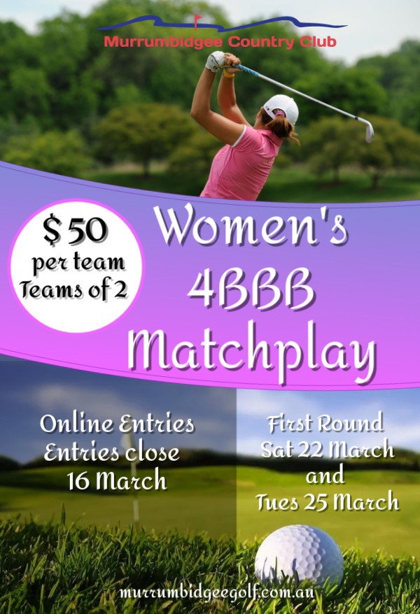 2025 Women's 4BBB Matchplay Championships